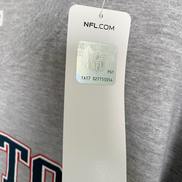 NFL Team Apparel Houston Texans Long Sleeve Shirt / T-Shirt Size 2XLT - Picture 7 of 10